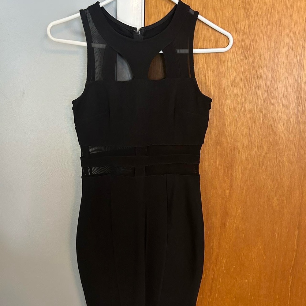 Elegant Black Sleeveless Dress